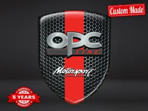 OPC Autocollants Logo Affaires Sport Tuning Personnalisable
